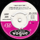 Lucky Jack And His Orchestra ‎7" Hully Gully Time - France (VG+/VG+)