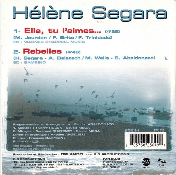 Hélène Segara CD Single Elle, Tu L'Aimes... - France (VG+/EX)