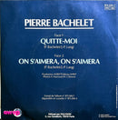 Pierre Bachelet 7" Quitte-moi