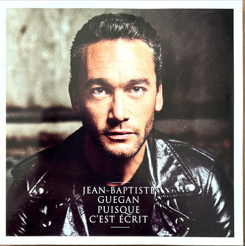 Jean-Baptiste Guegan CD Puisque C'est Ecrit