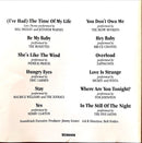 Various CD Dirty Dancing (Selections From The Original Soundtrack)