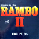 First Patrol ‎12" Theme From Rambo II - France (VG+/VG+)