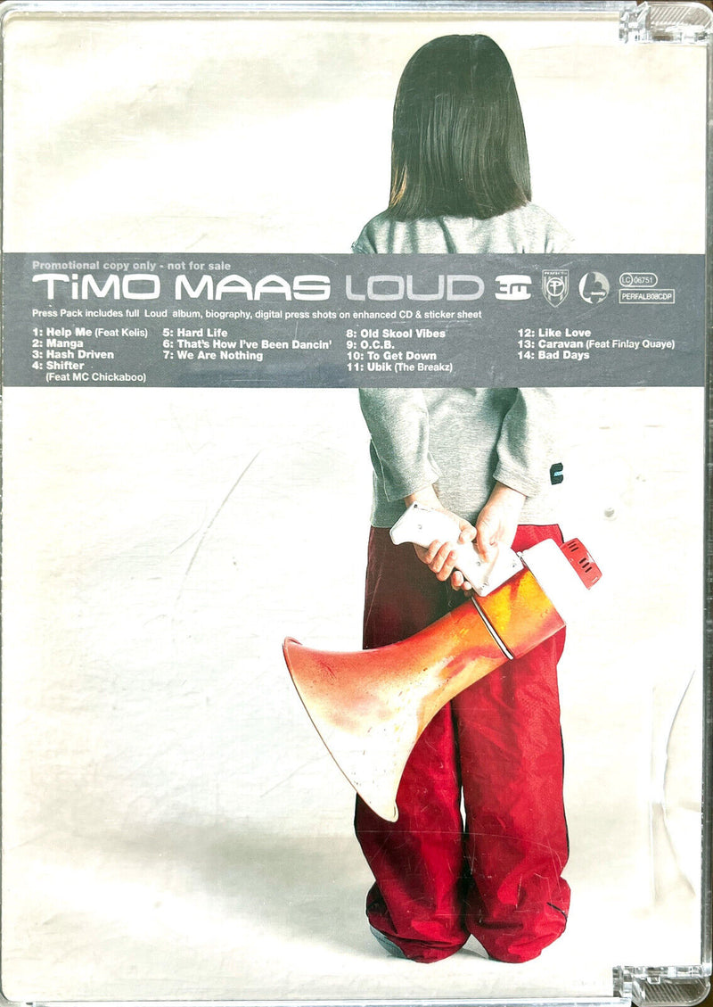 Timo Maas CD Loud - Promo