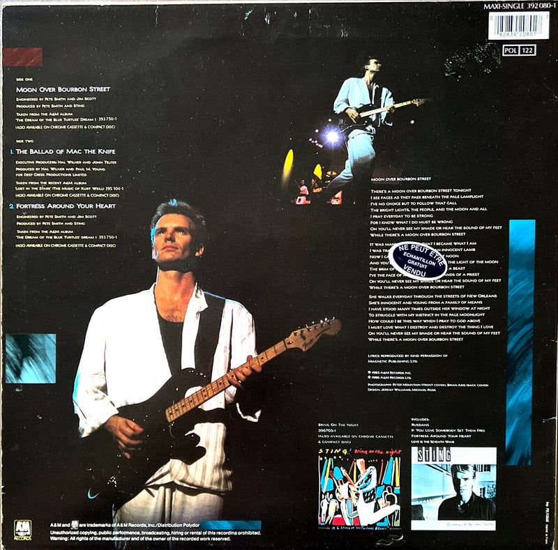 Sting 12" Moon Over Bourbon Street