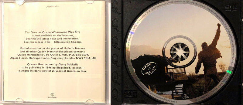 Queen ‎CD Made In Heaven - Picture Disc - Holland (EX+/VG)