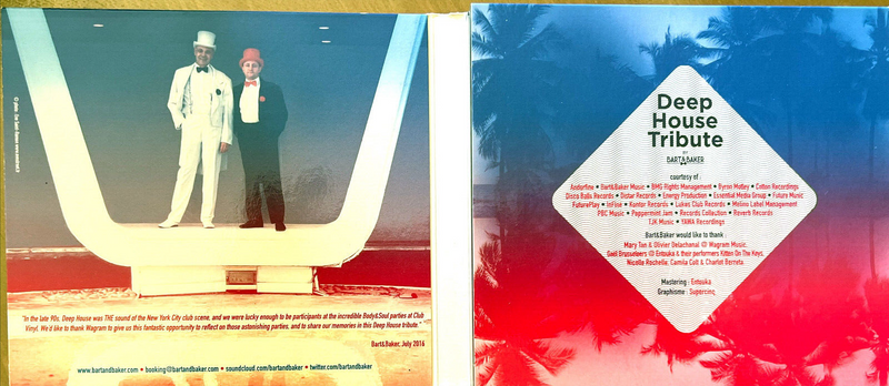Bart&Baker, Various 2xCD Deep House Tribute