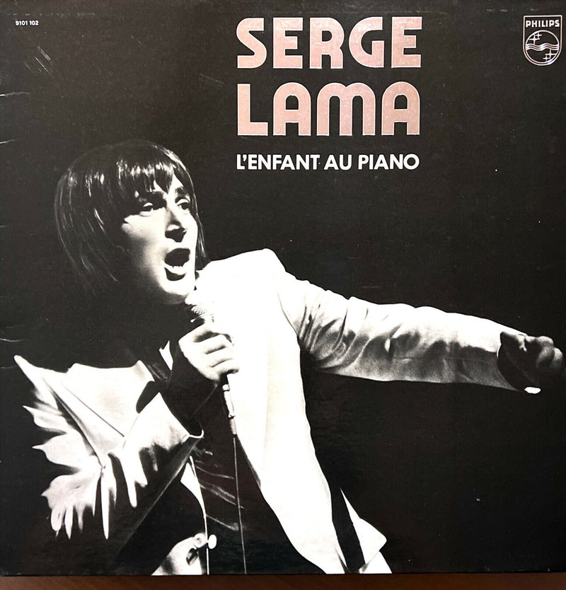 Serge Lama LP L'enfant Au Piano
