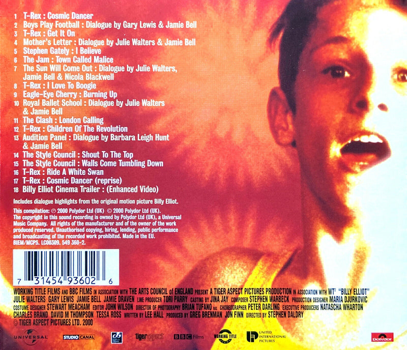 Compilation ‎CD Billy Elliot: Music From The Original Motion Picture Soundtrack 
