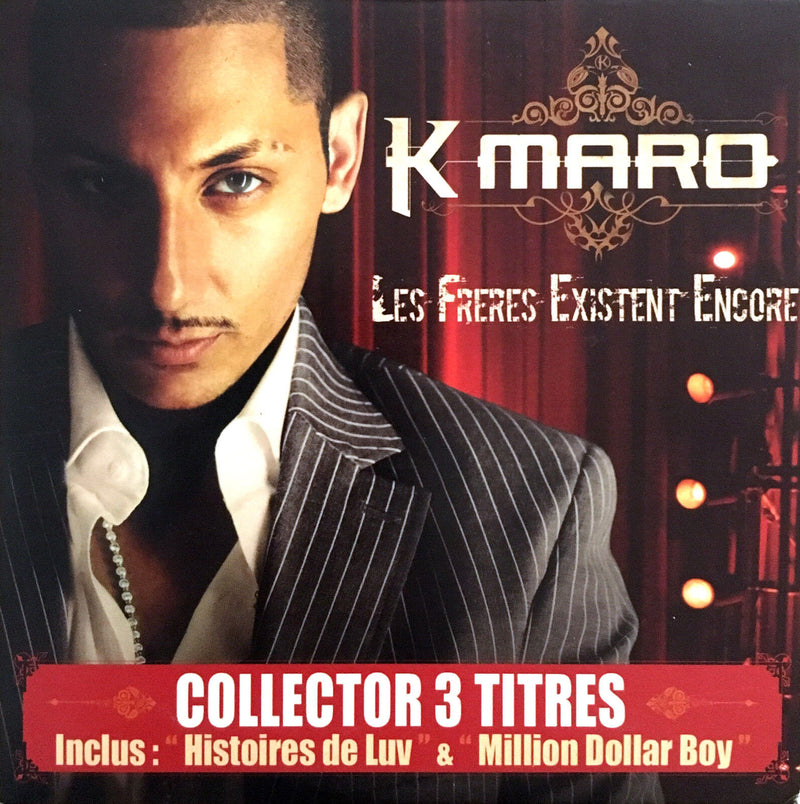 K-maro ‎CD Single Les Frères Existent Encore - Limited Edition - France (EX/EX)