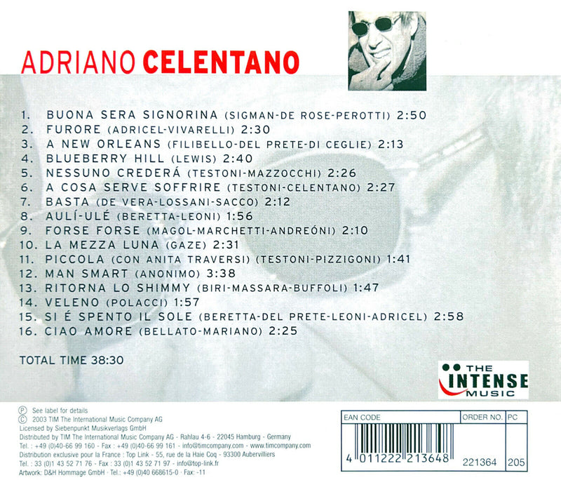 Adriano Celentano CD Adriano Celentano