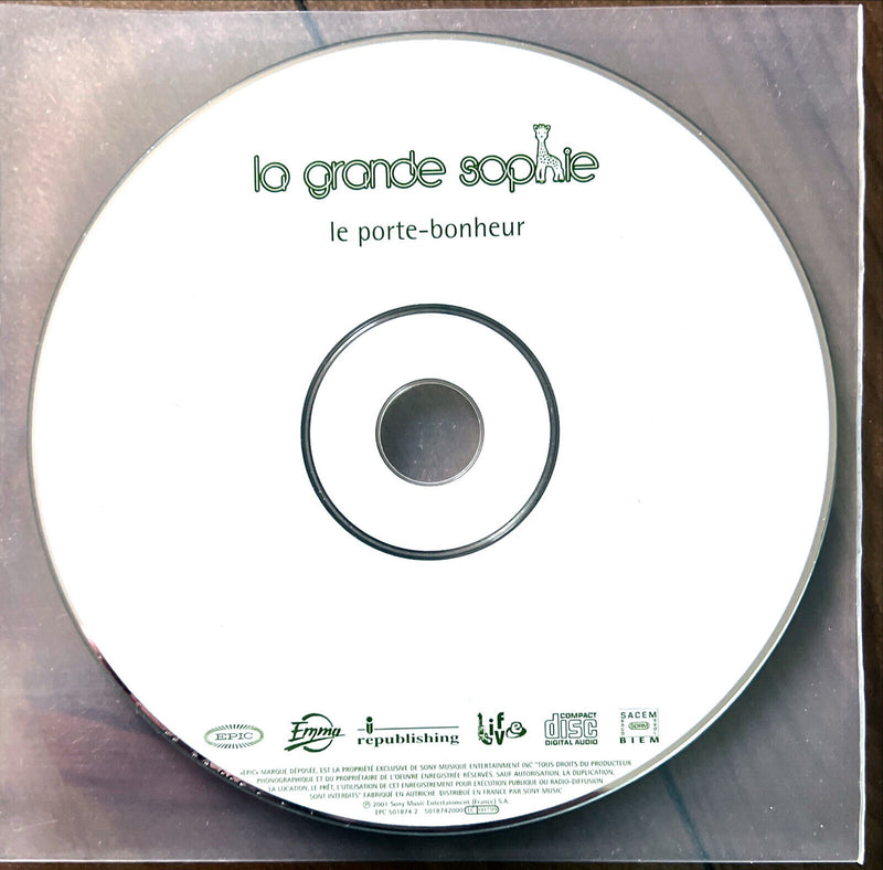 La Grande Sophie CD Le Porte-Bonheur