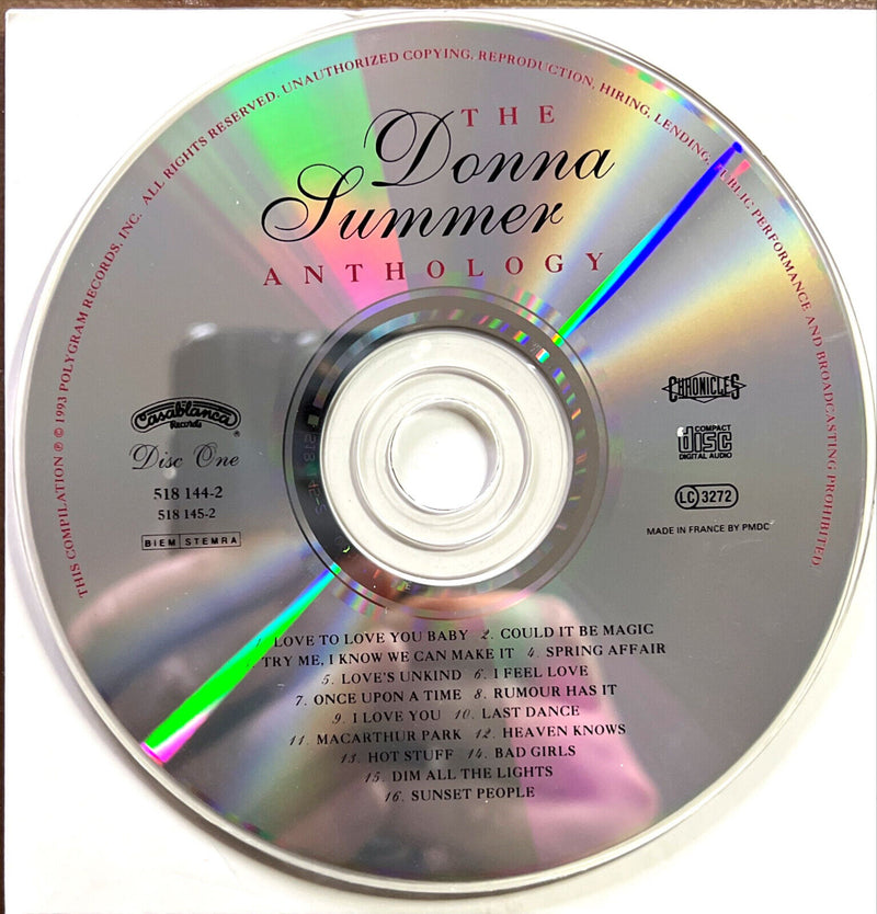 Donna Summer 2xCD The Donna Summer Anthology