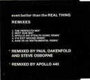 U2 ‎Maxi CD Even Better Than The Real Thing (Remixes) - Europe (EX+/EX)
