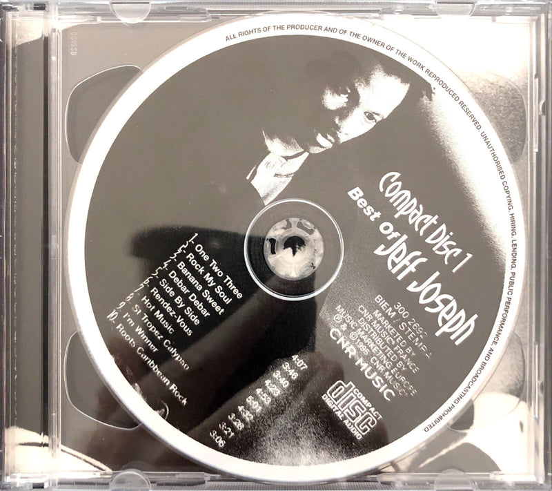 Jeff Joseph 2xCD Best Of - Europe (M/M)
