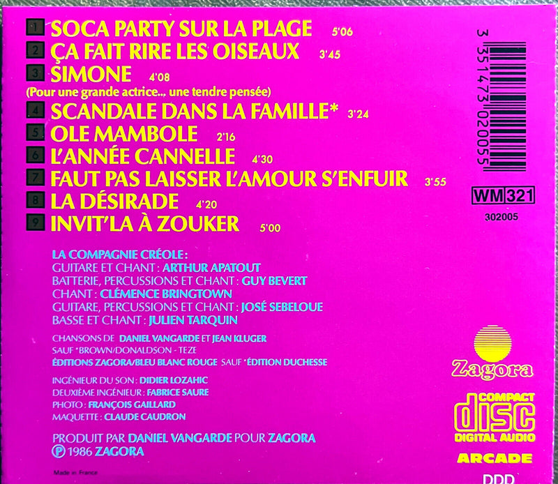 La Compagnie Créole CD Ca Fait Rire Les Oiseaux