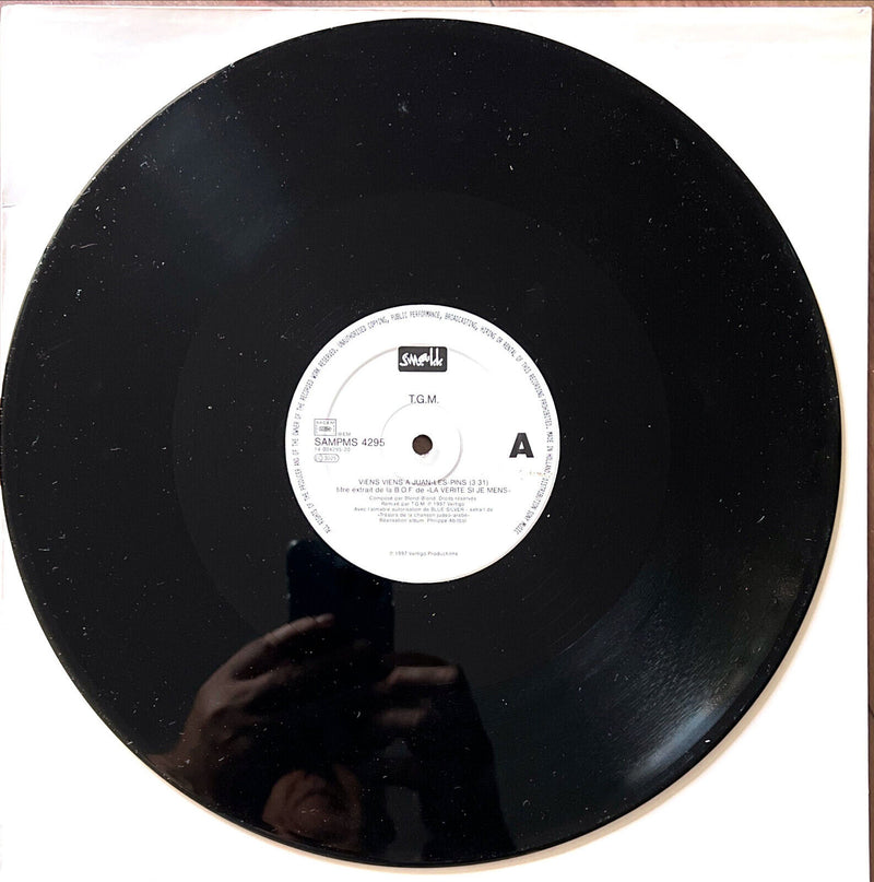 T.G.M. / Gérard Presgurvic 12" Viens Viens à Juan-Les-Pins / La Vérité Si Je Men