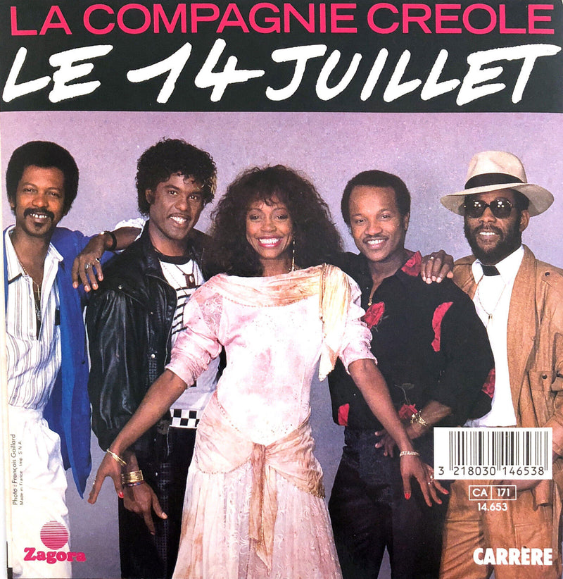 La Compagnie Créole ‎7" Le 14 Juillet - France (EX+/EX)