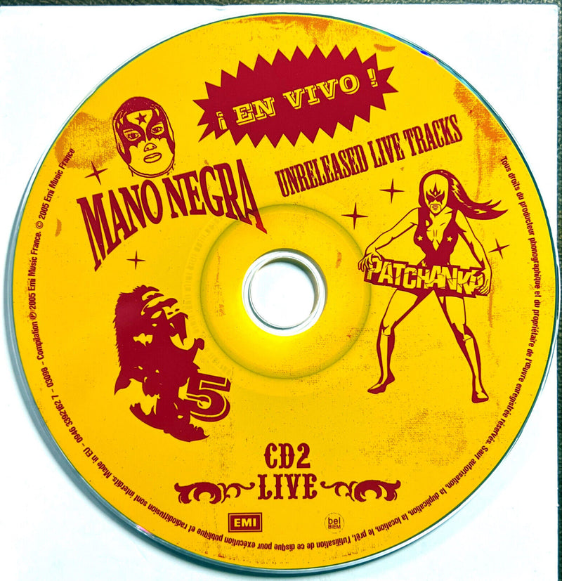 Mano Negra 2xCD Lo Mejor De La Mano Negra