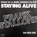 Frank Stallone ‎7" Far From Over - France (VG/EX)