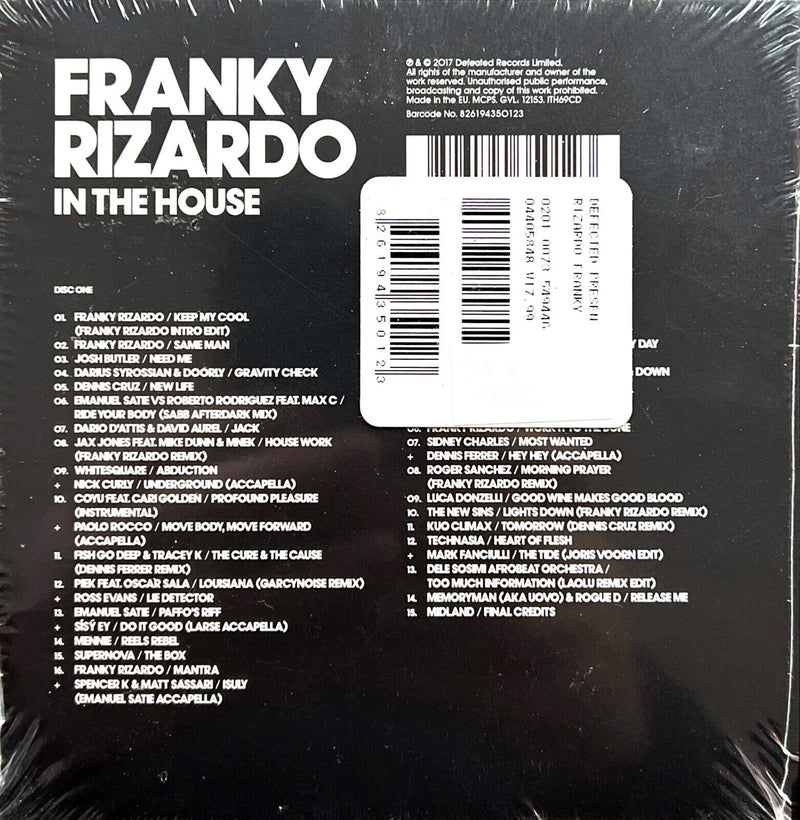 Franky Rizardo 2xCD In The House