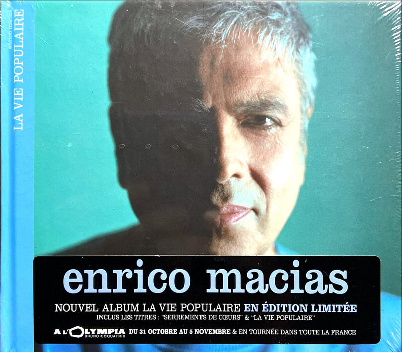 CD Enrico Macias "La Vie Populaire" Édition Limitée