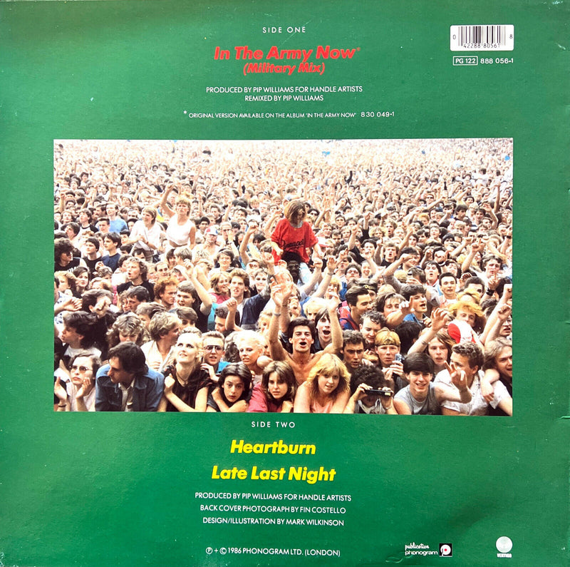 Status Quo 12" In The Army Now - France