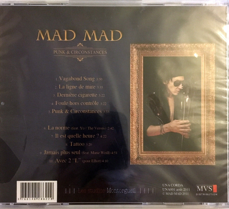 Mad Mad CD Punk & Circonstances - France (M/M - Scellé / Sealed)