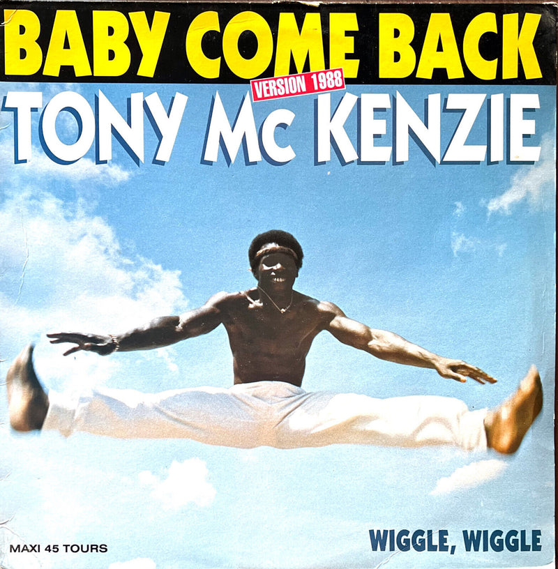 Tony McKenzie 12" Baby Come Back (Version 1988)
