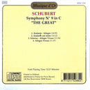 Franz Schubert CD Symphony N°9 in C - The Great