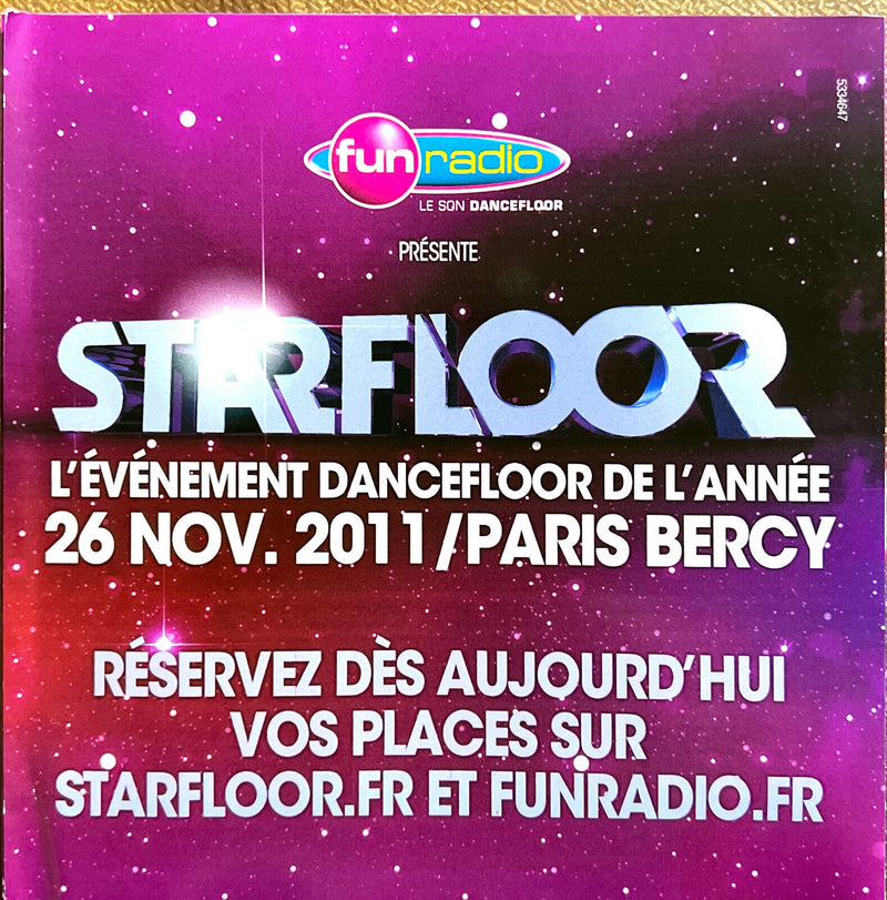 Compilation 2xCD Starfloor - L'album Dancefloor de l'été 2011