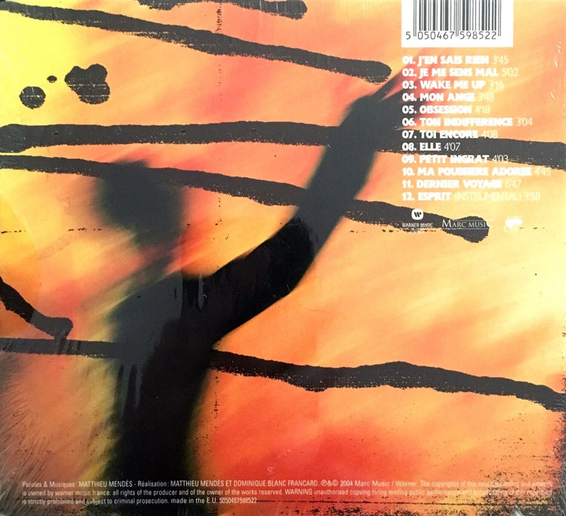Matthieu Mendes CD Matthieu Mendes - Digipak - France (M/M - Scellé / Sealed)