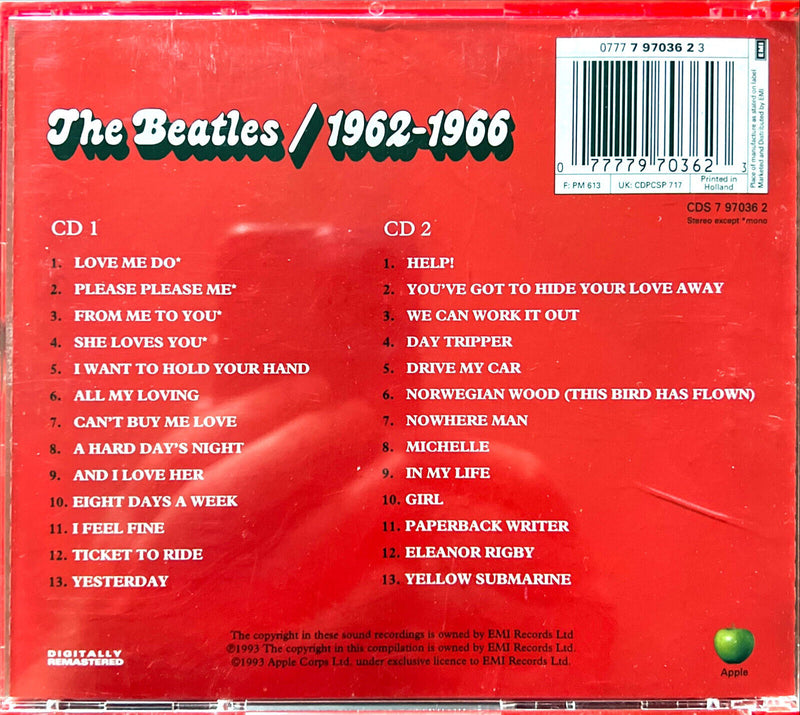 The Beatles 2xCD 1962-1966