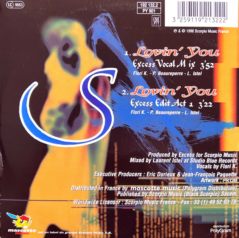 Sarah CD Single Lovin' You