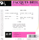 Jacques Brel CD EP Le Plat Pays