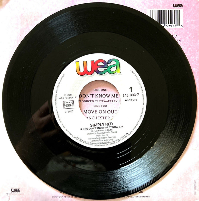 Simply Red 7" If You Don't Know Me By Now