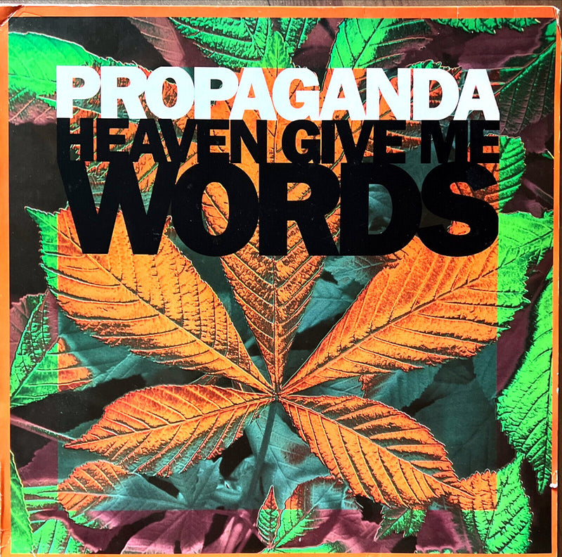 Propaganda 12" Heaven Give Me Words
