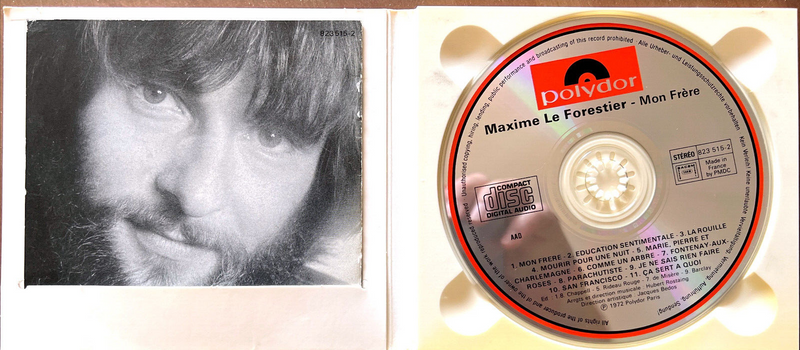 Maxime Le Forestier CD Mon Frère