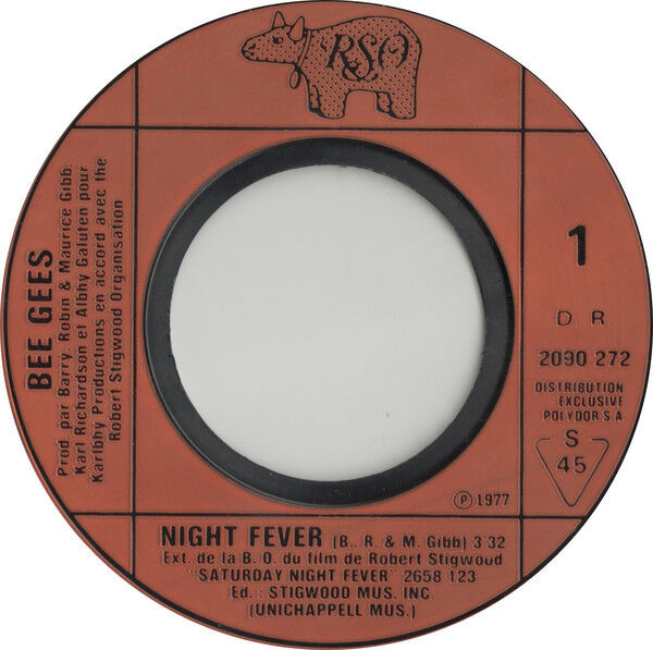 Bee Gees 7" Night Fever - France (EX/EX)
