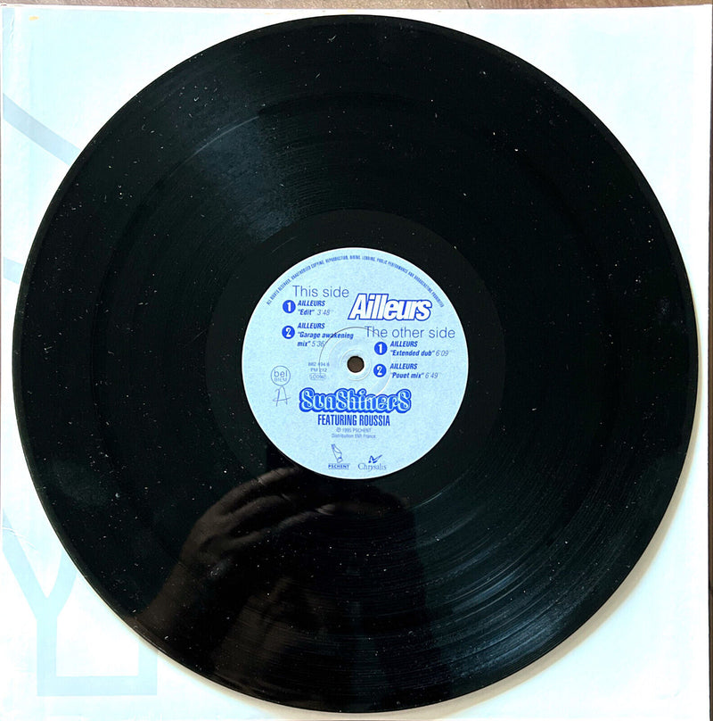 The Sunshiners Featuring Roussia 12" Ailleurs