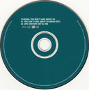 Placebo ‎Maxi CD You Don't Care About Us - Europe (M/VG+)