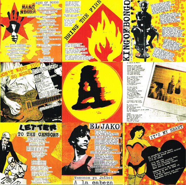 Mano Negra ‎LP+CD King Of Bongo - Europe (M/M)