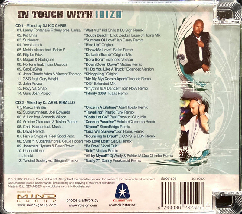 Kid Chris & Abel Riballo 2xCD In Touch With Ibiza - Club Edition Part 01 - Europ