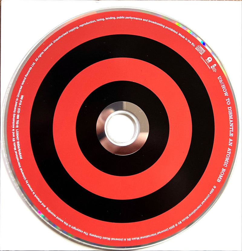 U2 CD + DVD How To Dismantle An Atomic Bomb - Limited Edition