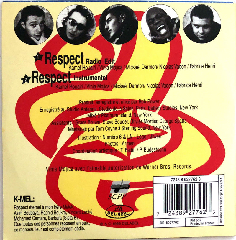 Alliance Ethnik CD Single Respect - Europe (EX/EX+)