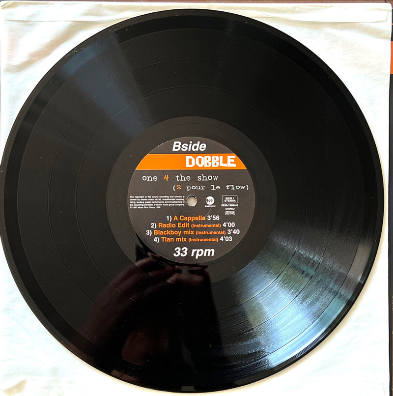 Dobble 12" One 4 The Show (2 Pour Le Flow)