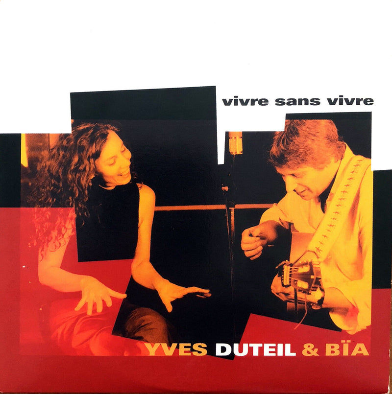 Yves Duteil & Bïa CD Single Vivre Sans Vivre - Promo - France (EX/EX+)