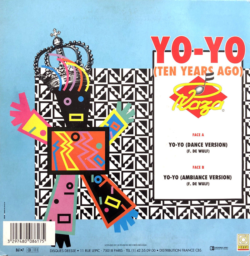Plaza ‎7" Yo-Yo (Ten Years Ago) - France (EX/EX)