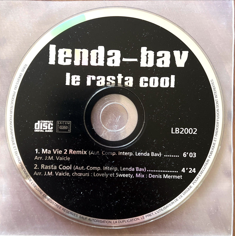 Rasta Cool CD Single Reste Cool