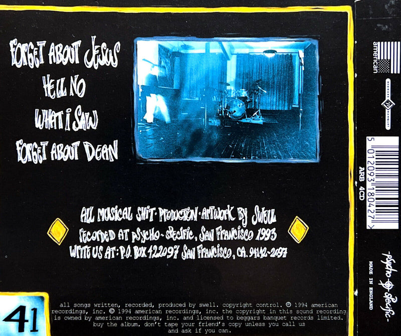 Swell Maxi CD Forget About Jesus - UK