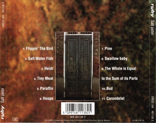 Ruby ‎CD Salt Peter - Europe (EX+/EX+)